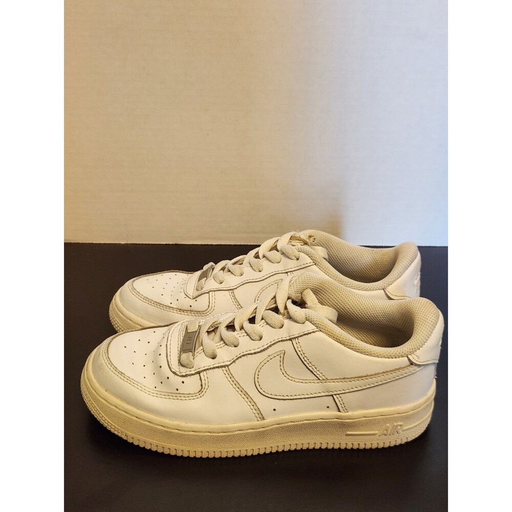 Size 4.5Y - Nike Air Force 1 LE Low Triple White